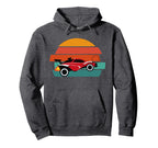 Octane Rocket Soccer Sunset Distressed Hoodie - Custom Art Print Men Women
