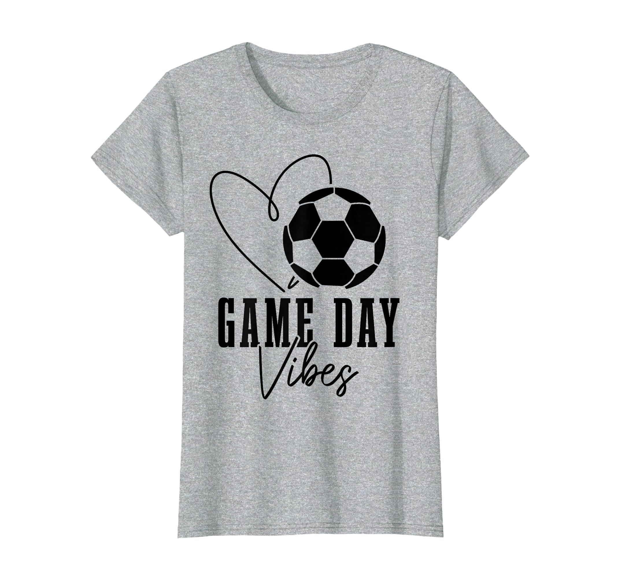 Soccer Player Game Day Vibes T-Shirt - Casual Everyday Wear Men Women