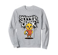 Soccer Chick Soccer Player Soccer Sweatshirt - Trendy Graphic Unisex