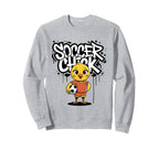Soccer Chick Soccer Player Soccer Sweatshirt - Trendy Graphic Unisex