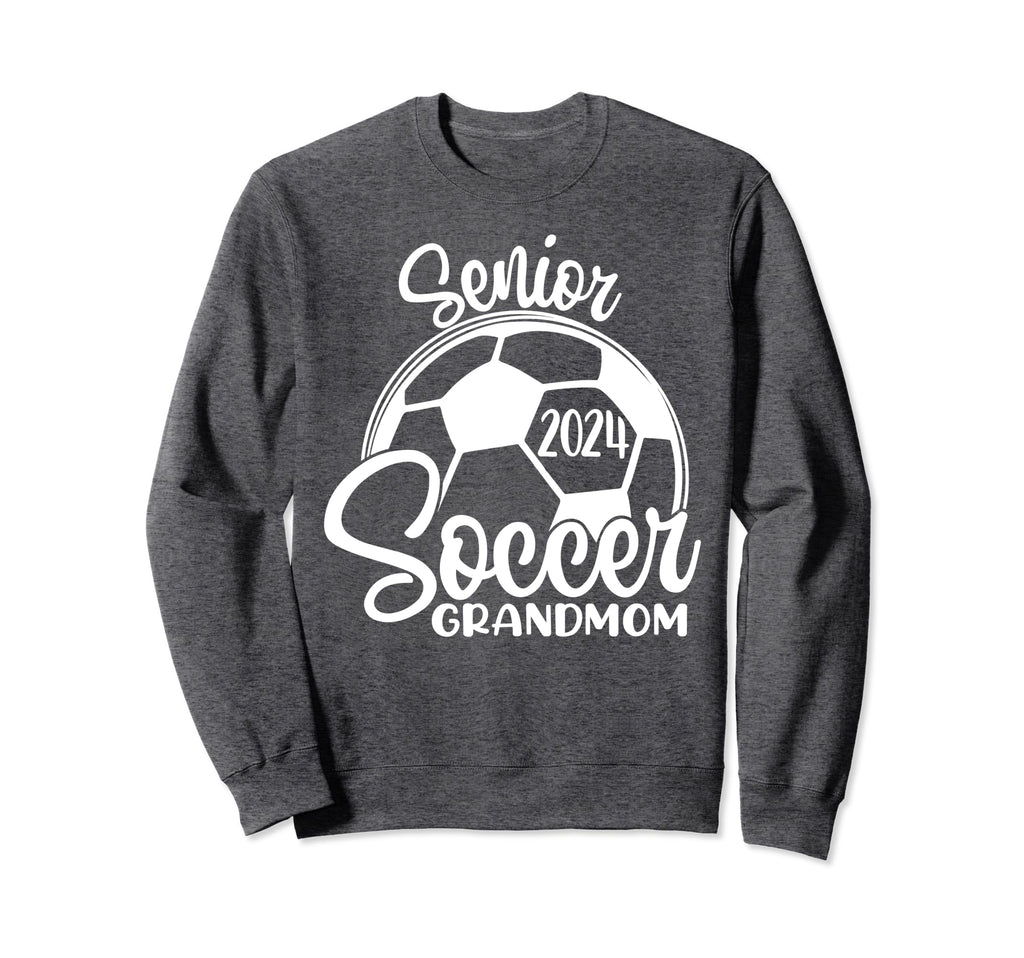 Senior Soccer Grandmom 2024 Class Sweatshirt - Novelty Apparel Men Women