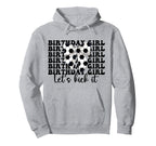 Soccer Soccer Mom Coquette Birthday Lets Hoodie - Minimalist Print Unisex