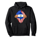 Salvadoran Blood Inside Me El Hoodie - Streetwear Style for Adults