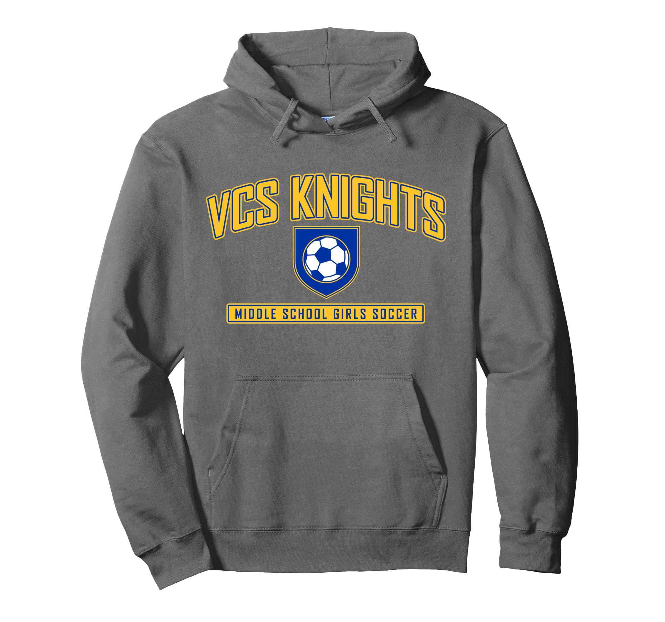 Vcs Knights Middle School Soccer Hoodie - Custom Art Print Men Women