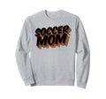 Soccer Mom Soccer Player Sport Game Sweatshirt - Trendy Graphic Unisex