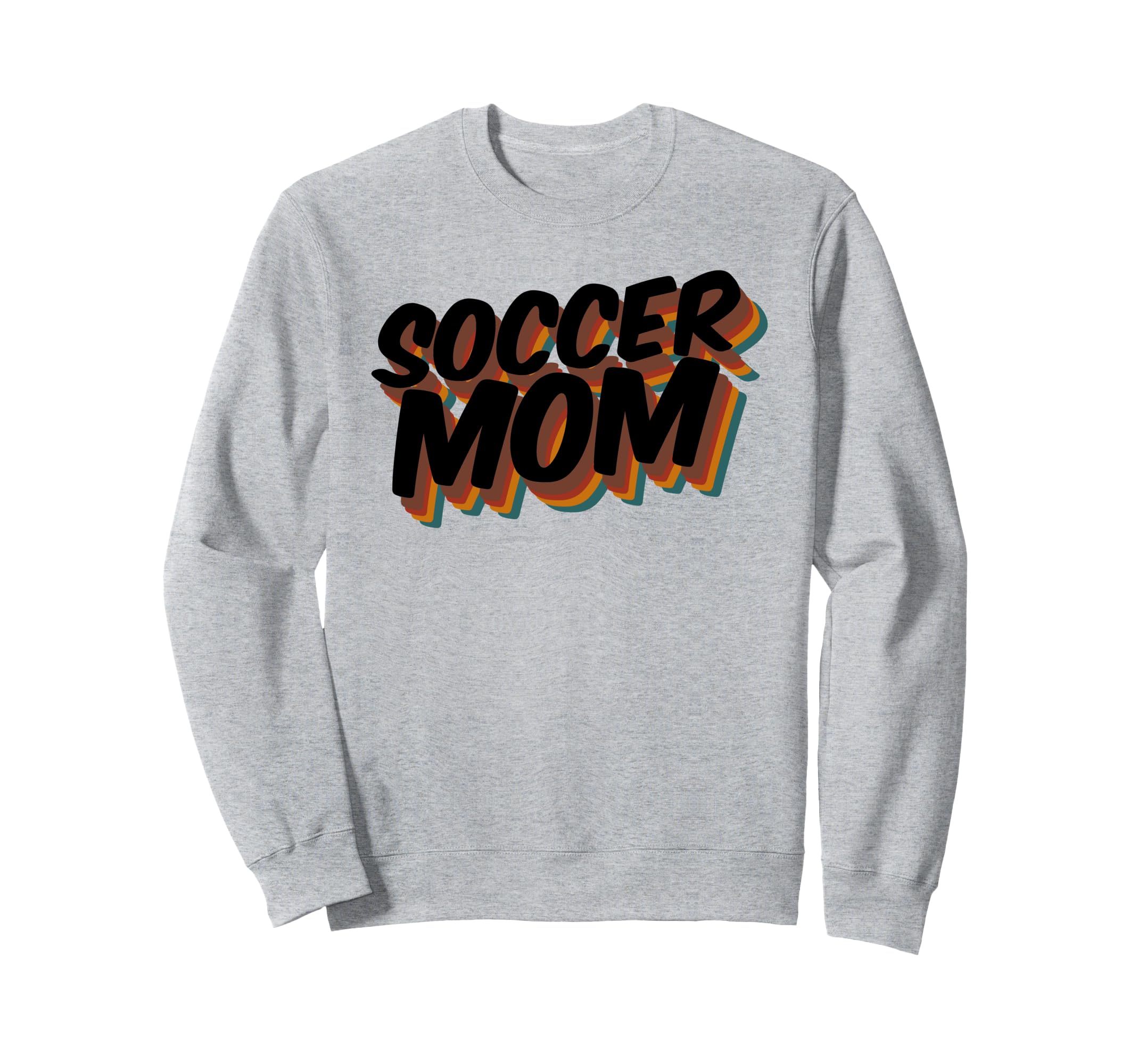 Soccer Mom Soccer Player Sport Game Sweatshirt - Trendy Graphic Unisex