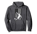 Simple Soccer Player Distressed Hoodie - Fun Novelty Design Unisex