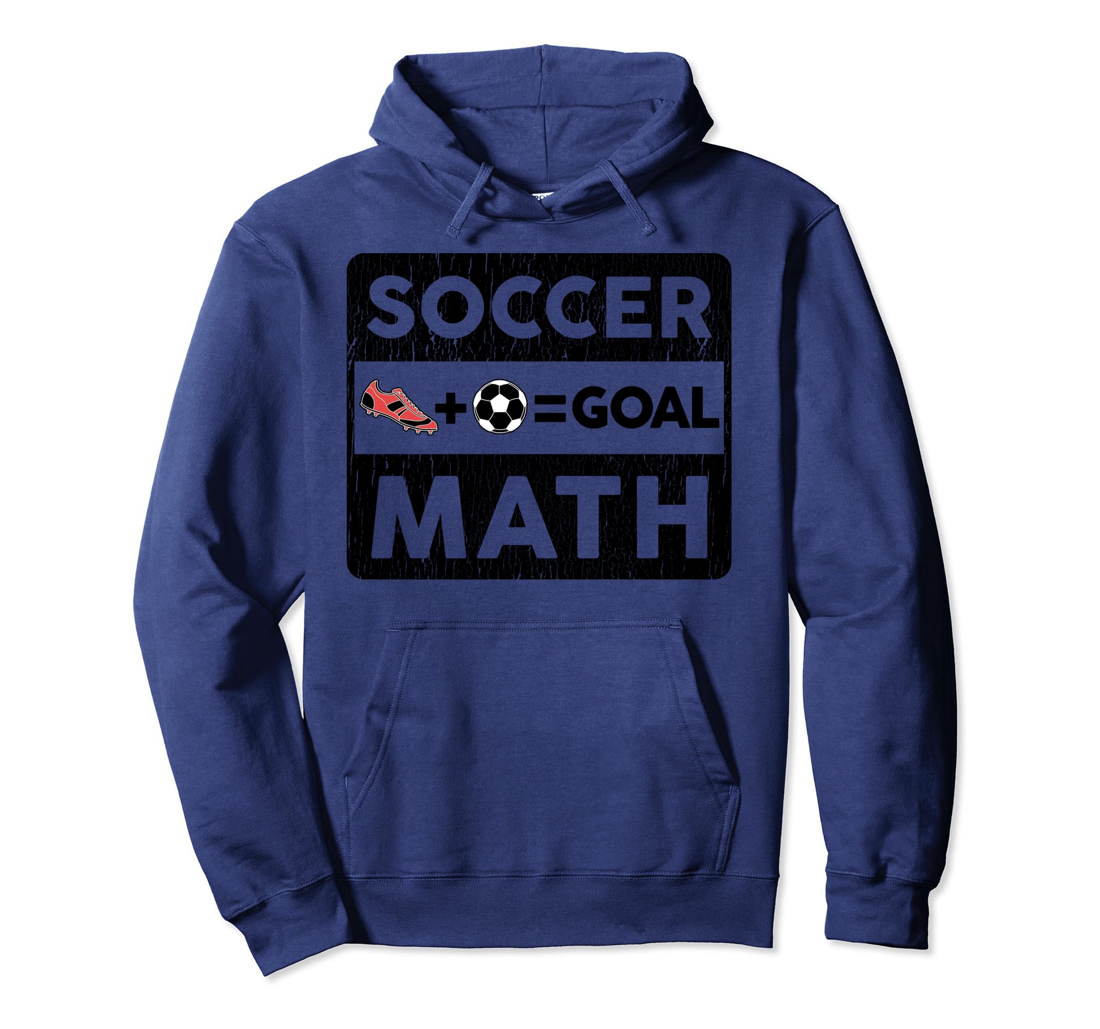 Funny Soccer Player Math Goal Lover Hoodie - Custom Art Print for Adults