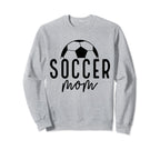 Soccer Mom Life Player Coach Sweatshirt - Aesthetic Graphic Men Women