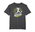 Born To Play Soccer Womens T-Shirt - Minimalist Print for Adults