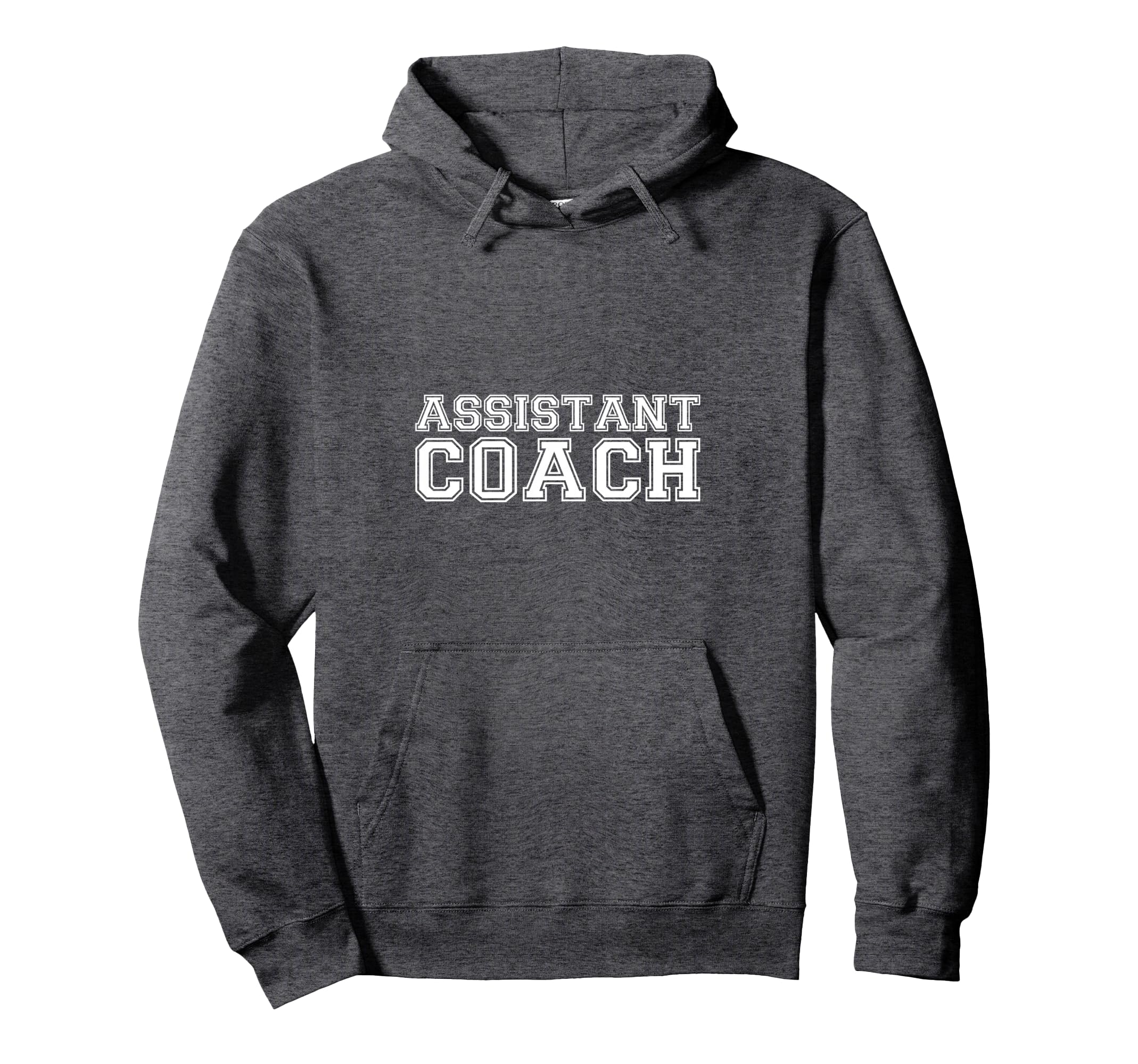 Assistant Coach Hoodie - Fun Novelty Design for Adults
