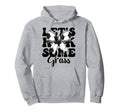 Lets Kick Some Grass Soccer Hoodie - Casual Everyday Wear for Adults
