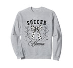 Soccer Mama Coquette Bow Sweatshirt - Aesthetic Graphic Men Women