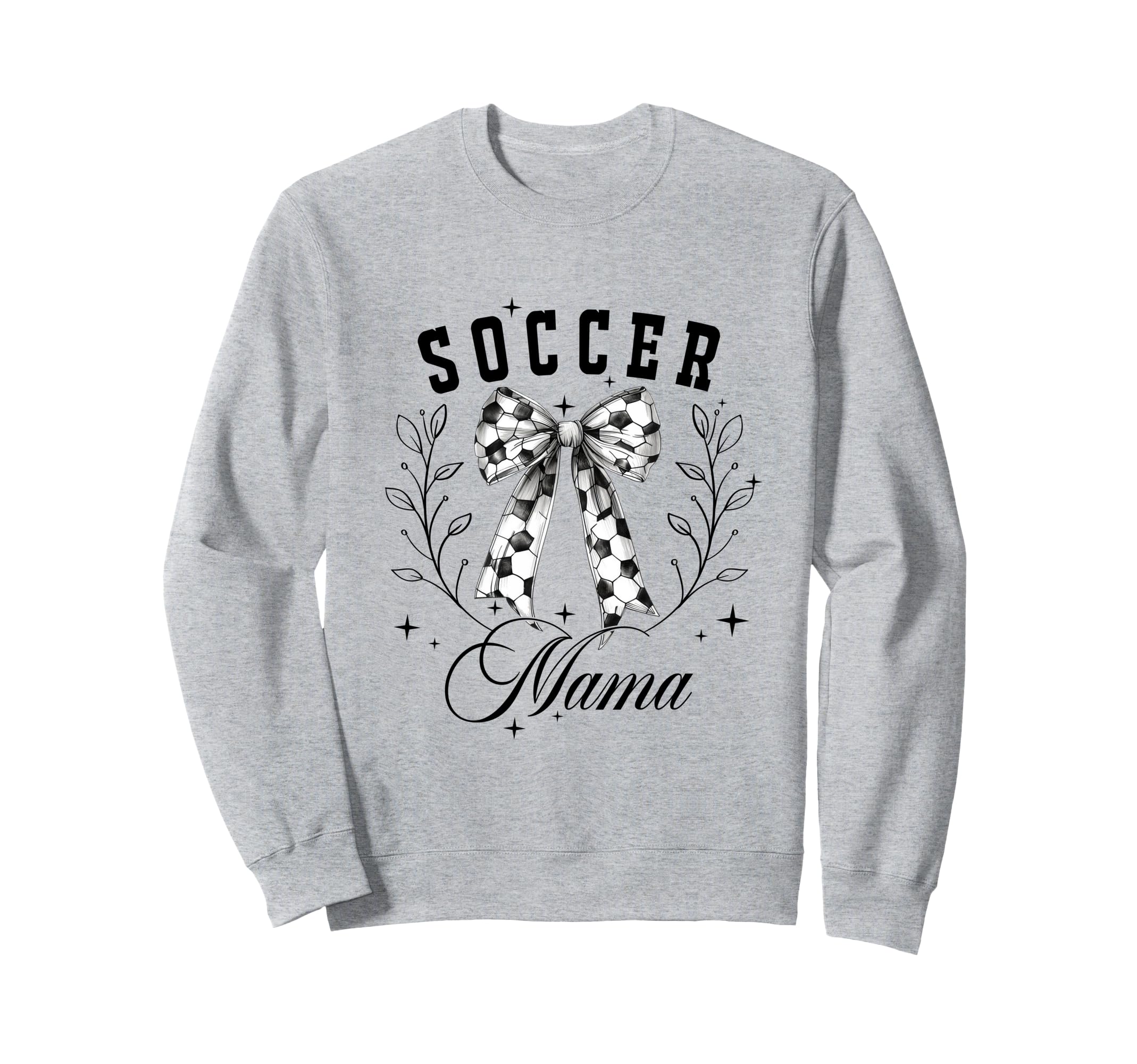 Soccer Mama Coquette Bow Sweatshirt - Aesthetic Graphic Men Women