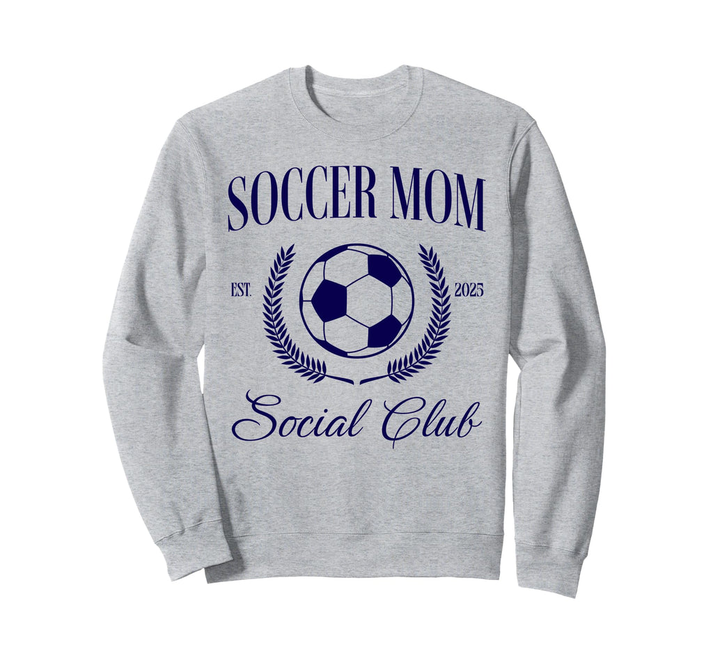 Soccer Mom Sweatshirt - Trendy Graphic Unisex