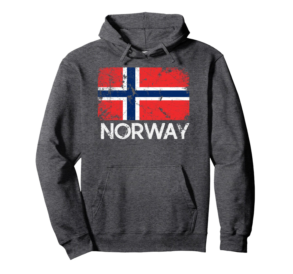 Norwegian Flag Made Norway Gift Hoodie - Graphic Print Men Women