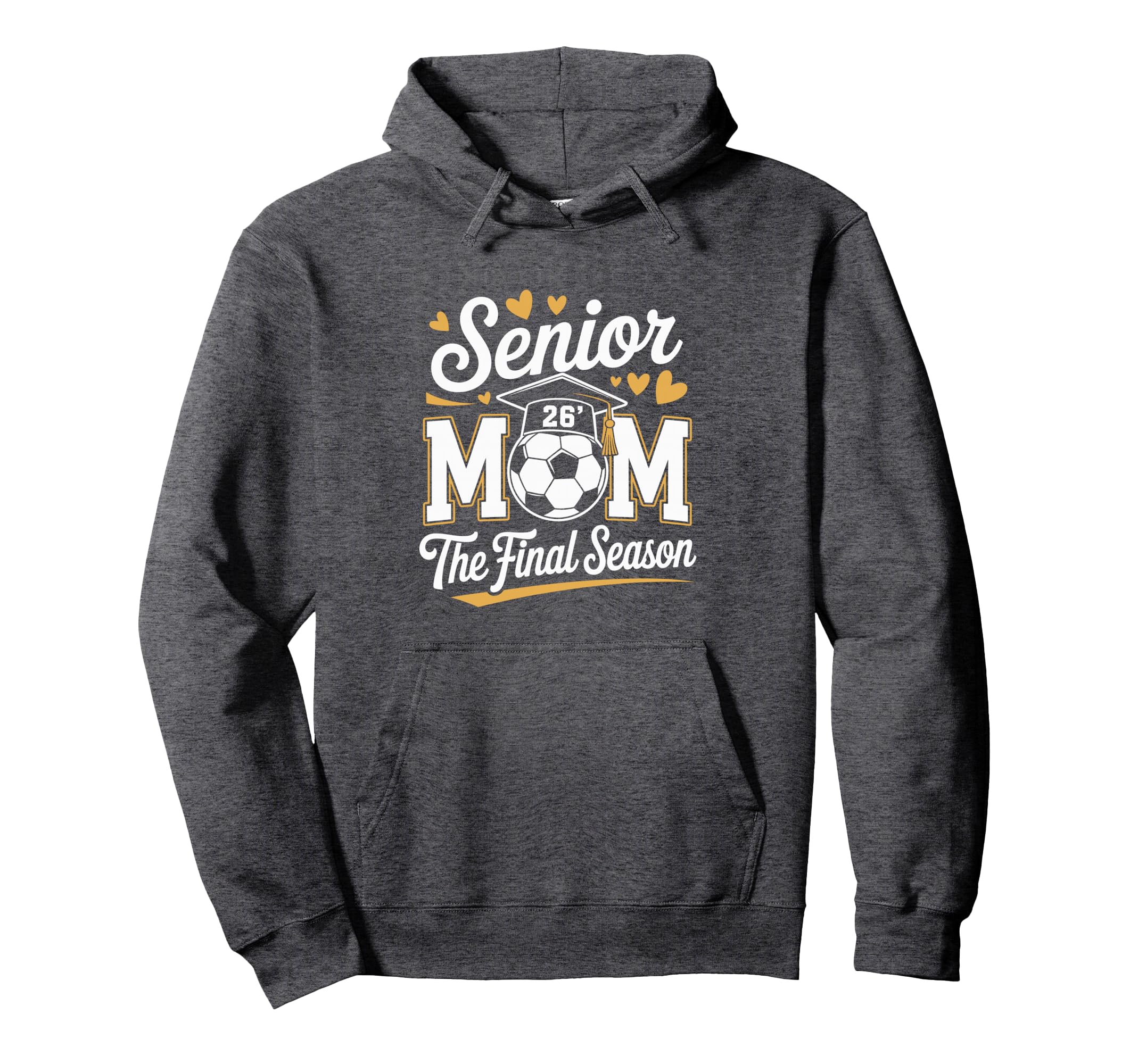 Senior Soccer Mom Class 2026 Hoodie - Trendy Graphic Men Women