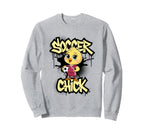 Soccer Chick Soccer Player Soccer Sweatshirt - Streetwear Style Unisex