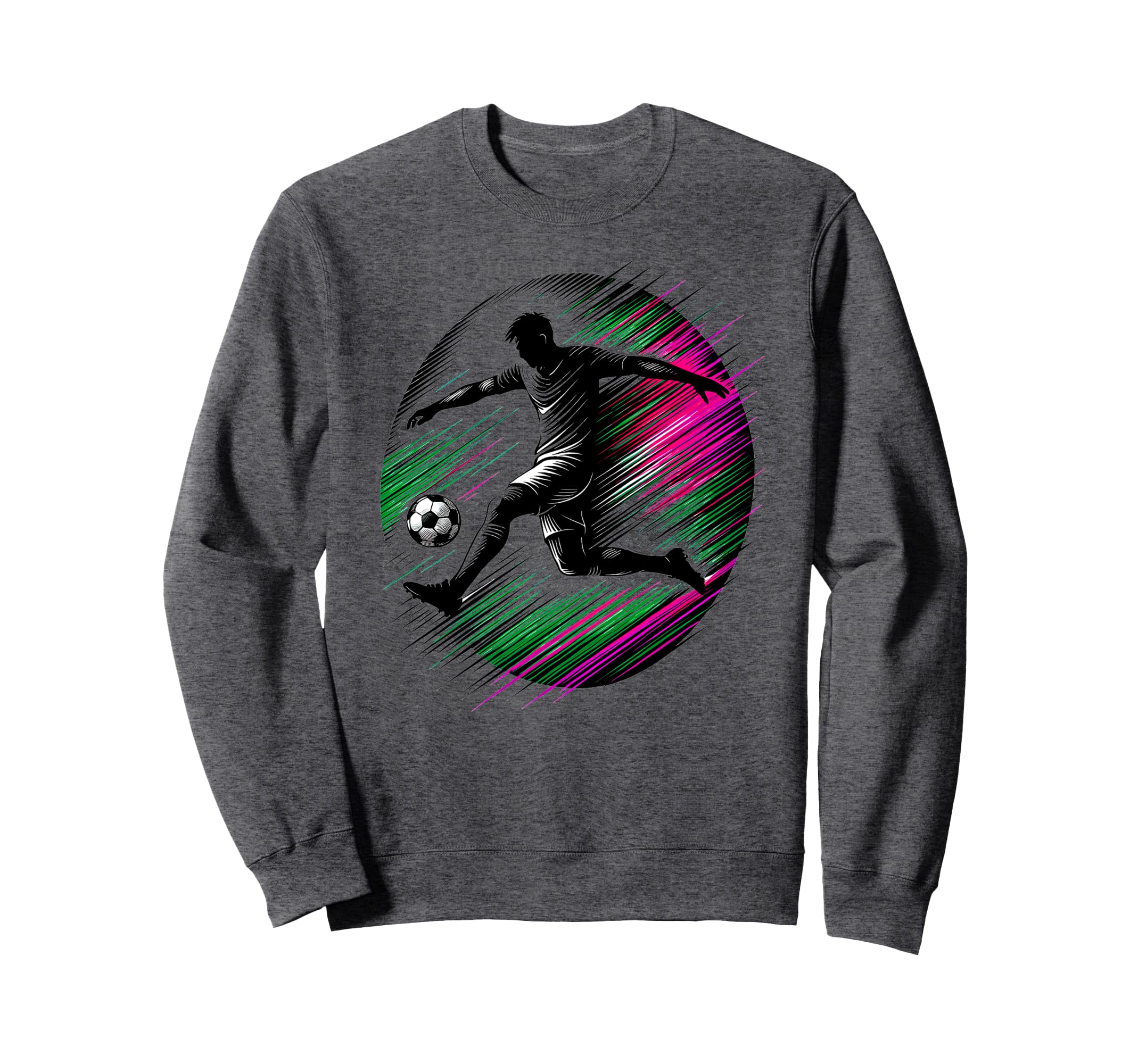 High Impact Soccer Teens And Fans Sweatshirt - Unique Graphic Unisex
