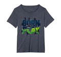 Born To Play Soccer Athlete Passion T-Shirt - Novelty Apparel for Adults