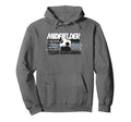 Soccer Midfielder Team Backbone Hoodie - Graphic Print Unisex