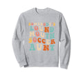 Soccer Aunt Soccer Aunt Mom Game Day Sweatshirt - Trendy Graphic Men Women