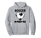 Soccer Mimi Heart Mimi Soccer Player Hoodie - Minimalist Print for Adults