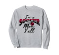 Mom Soccer Lover Soccer Mom Gift Sweatshirt - Trendy Graphic Men Women