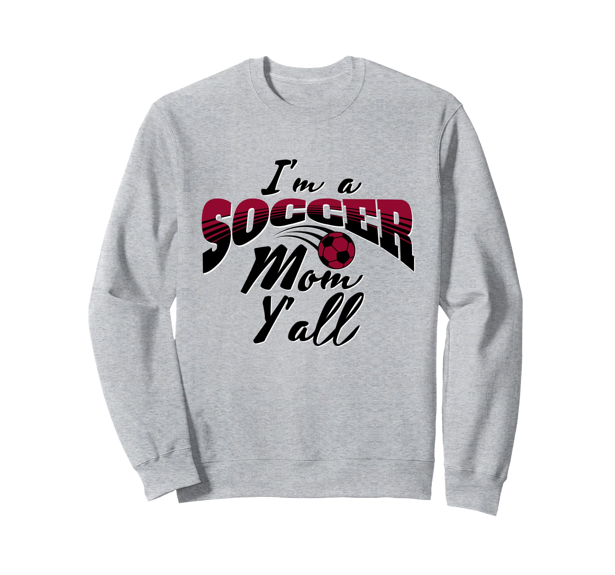 Mom Soccer Lover Soccer Mom Gift Sweatshirt - Trendy Graphic Men Women