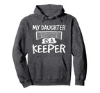 Goalie Daughter Is Keeper Soccer Goal Hoodie - Unique Graphic Unisex