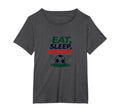 Eat Sleep Soccer Repeat Funny Sports T-Shirt - Streetwear Style for Adults