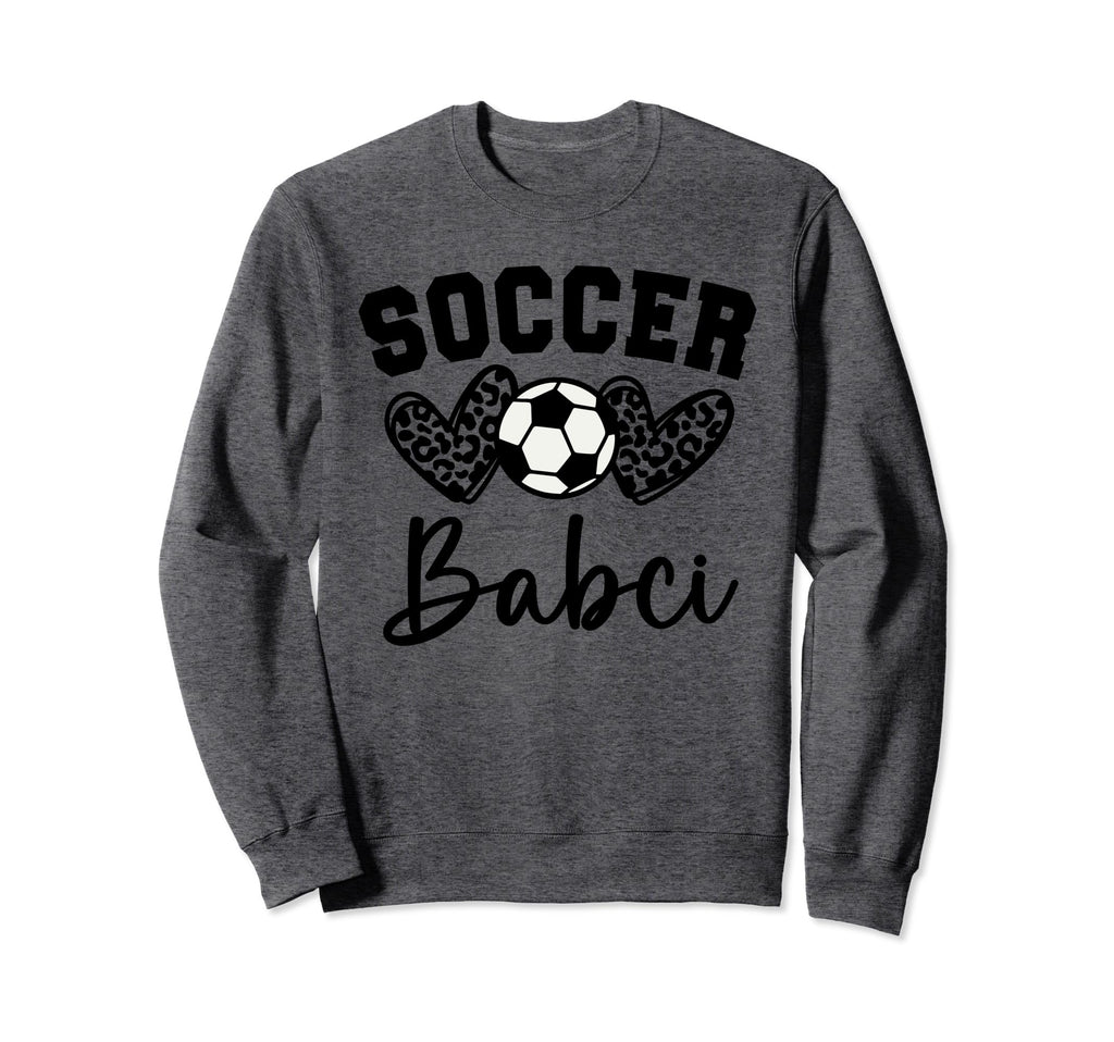 Soccer Babci Matching Family Soccer Sweatshirt - Novelty Apparel Men Women
