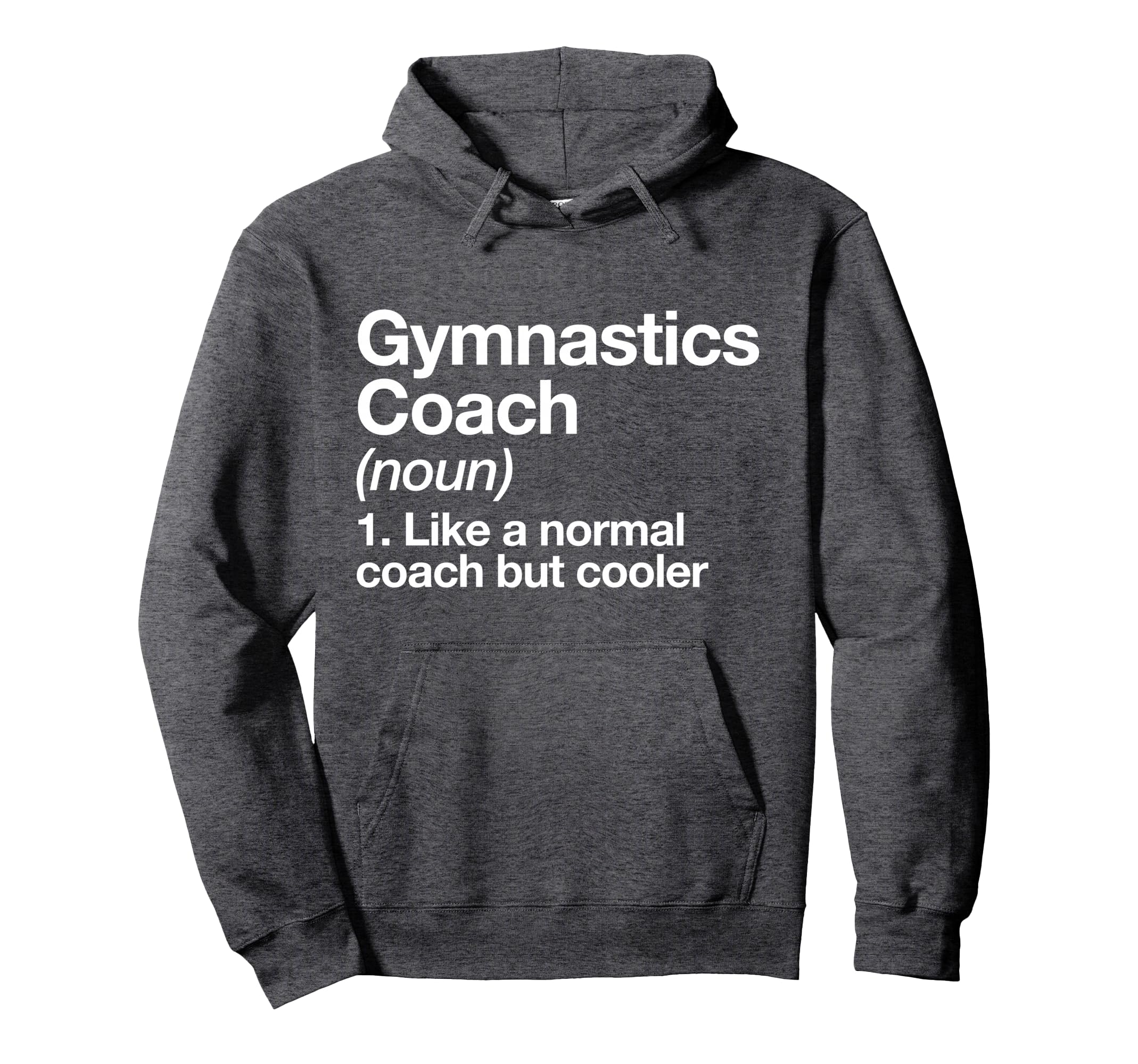Gymnastics Coach Funny Sports Definition Hoodie - Unique Graphic Men Women