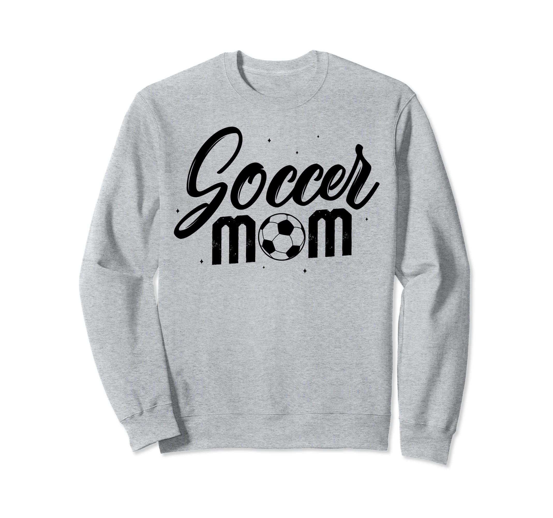 Mother Soccer Mom Football Mama Sweatshirt - Aesthetic Graphic Men Women