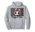 Soccer Sister Soccer Little Sister Biggest Hoodie - Trendy Graphic Unisex
