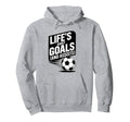 Inspiring Soccer Players Coaches And Hoodie - Minimalist Print Unisex