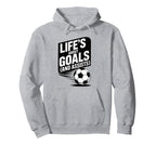 Inspiring Soccer Players Coaches And Hoodie - Minimalist Print Unisex
