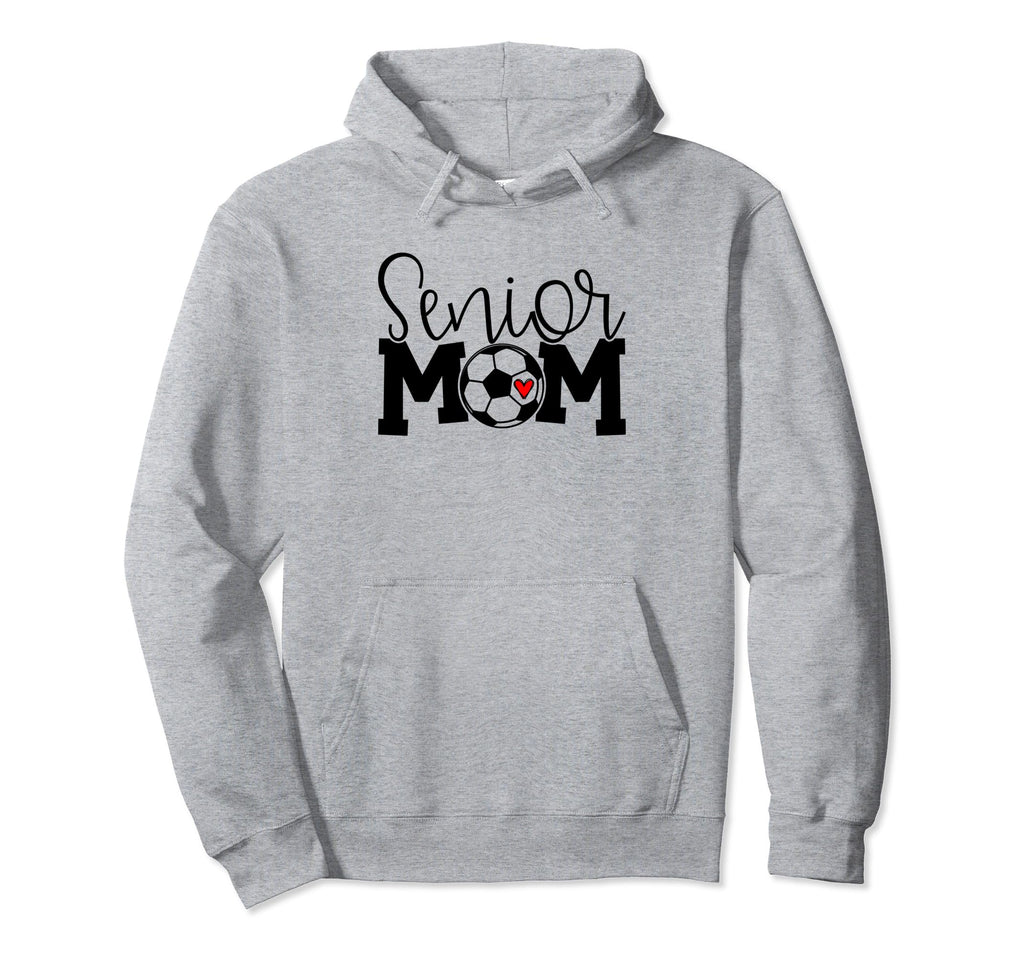 Senior Soccer Mom Hoodie - Fun Novelty Design for Adults