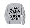 Proud Mama 2024 Senior Soccer Sweatshirt - Unique Graphic Men Women