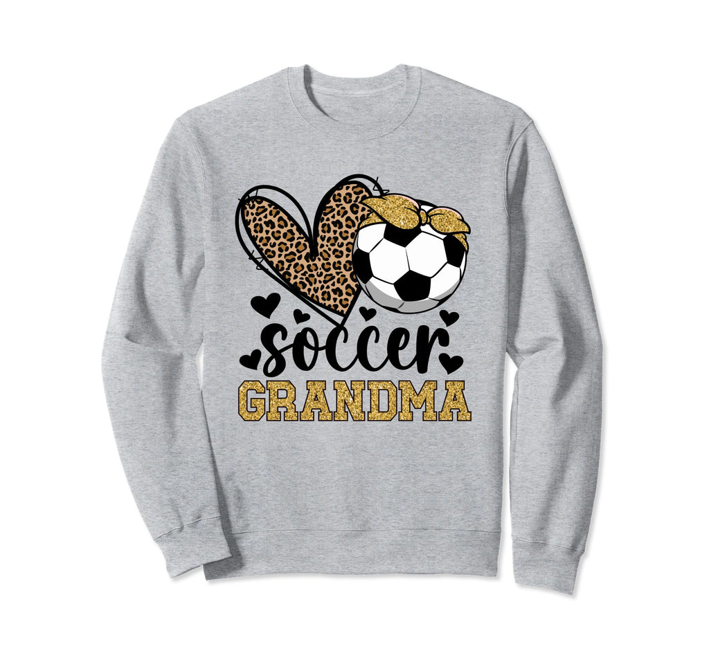 Soccer Grandma Heart Grandma Sweatshirt - Minimalist Print Men Women