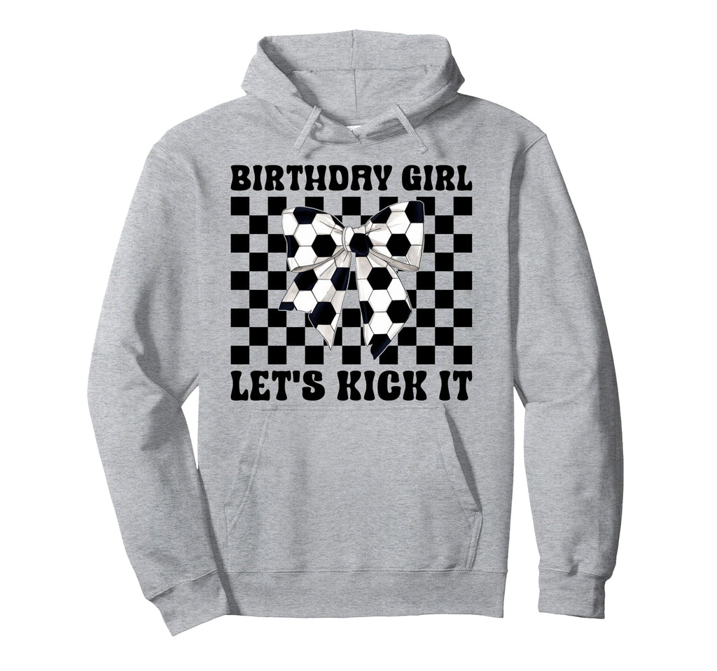 Soccer Soccer Mom Coquette Birthday Hoodie - Aesthetic Graphic for Adults