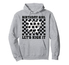 Soccer Soccer Mom Coquette Birthday Hoodie - Aesthetic Graphic for Adults