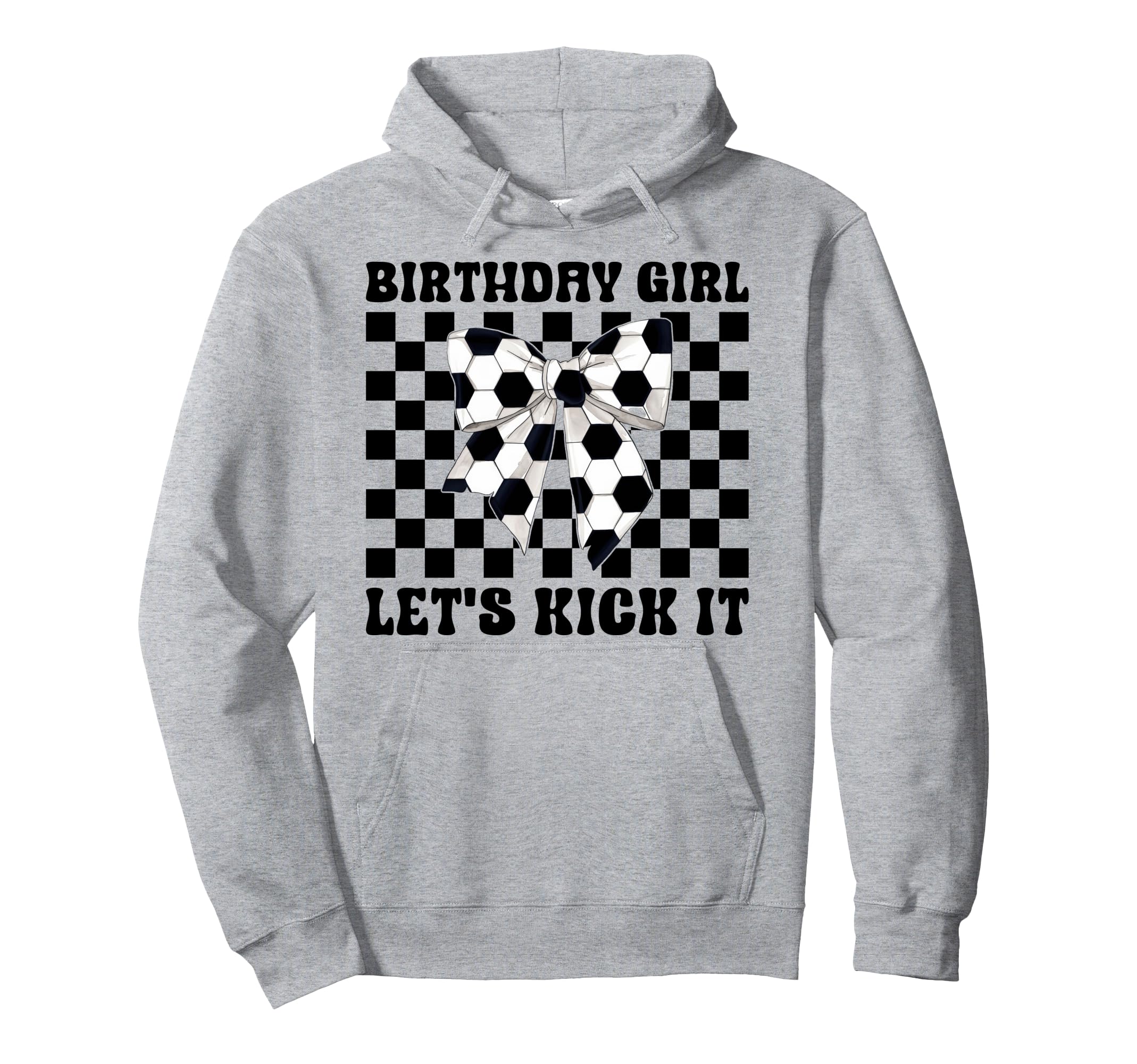 Soccer Soccer Mom Coquette Birthday Hoodie - Aesthetic Graphic for Adults
