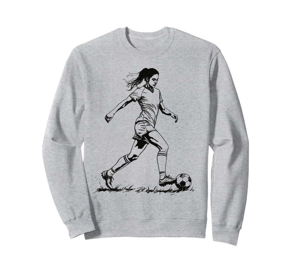 Soccer Teen Soccer Soccer Sweatshirt - Streetwear Style Unisex