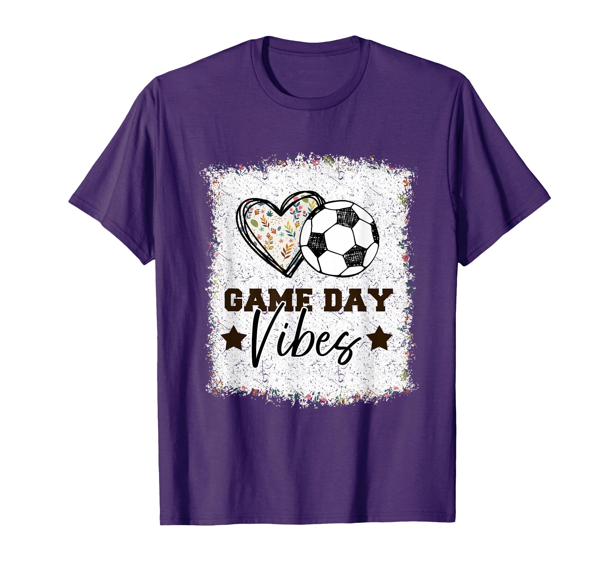 Soccer Soccer Game Day Vibes Soccer T-Shirt - Aesthetic Graphic Unisex