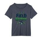 Field Sister Soccer Sibling Pride Sporty T-Shirt - Novelty Apparel Unisex