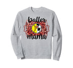 Baller Mom Proud Softball Sweatshirt - Casual Everyday Wear Men Women