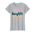Knights Team Mascot School Spirit Game T-Shirt - Fun Novelty Design Unisex