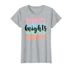 Knights Team Mascot School Spirit Game T-Shirt - Fun Novelty Design Unisex