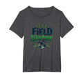 Field Sister Soccer Sibling Pride Sporty T-Shirt - Graphic Print Unisex